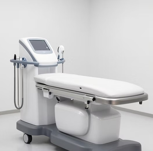 Modern rehabilitation treatment table and medical equipment